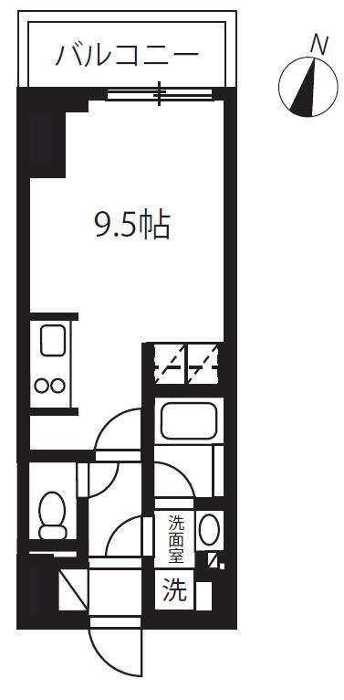 プライムメゾン千葉新町の間取り