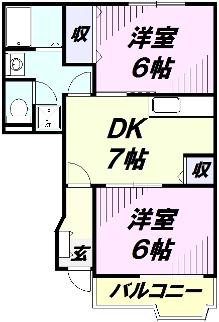 パルテールの間取り