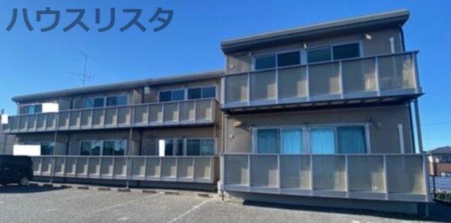 邑楽郡千代田町大字福島のアパートの建物外観