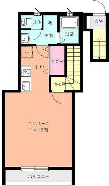 ファーストライフ東大竹の間取り