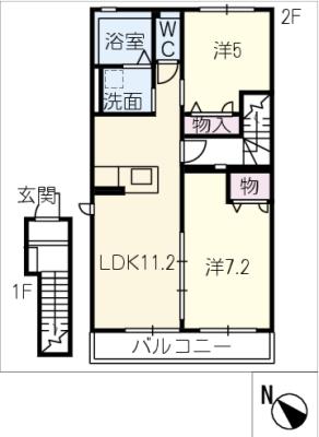 第３エムプレイスの間取り