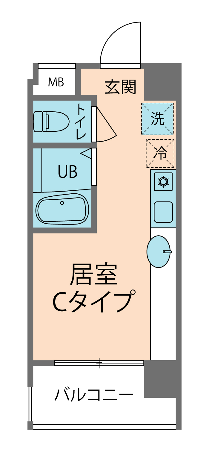 Ks前島の間取り