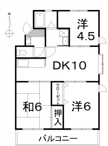 ピュアマンションの間取り