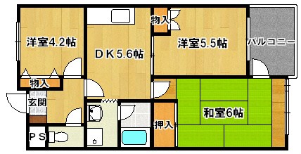 第二宝マンションの間取り