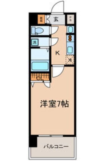 UURコート名古屋名駅の間取り