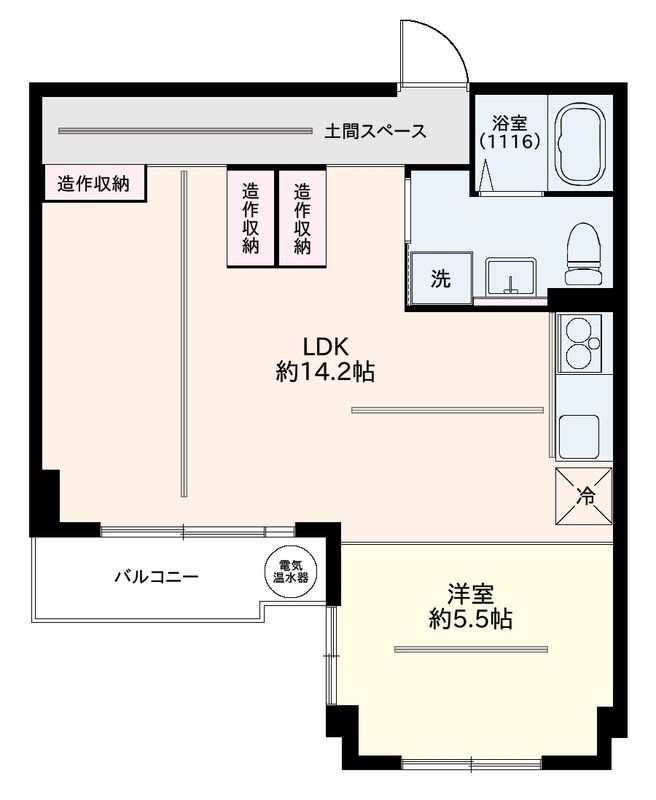 ジュネス第二馬込の間取り