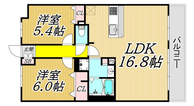 ザクシフの間取り