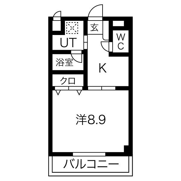 メゾン　ド　アベニールの間取り