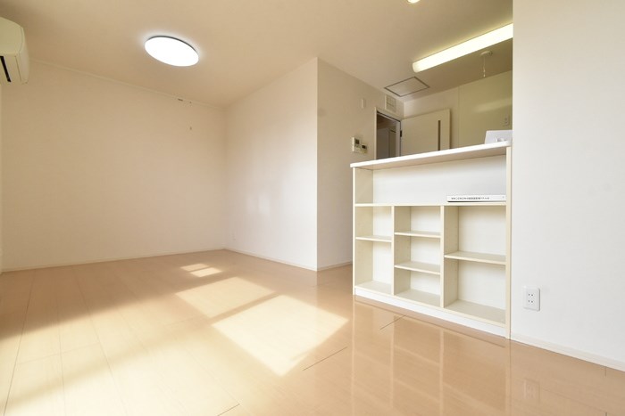 居室・リビング　11帖LDKはエアコン完備しています◎室内干しあります♪