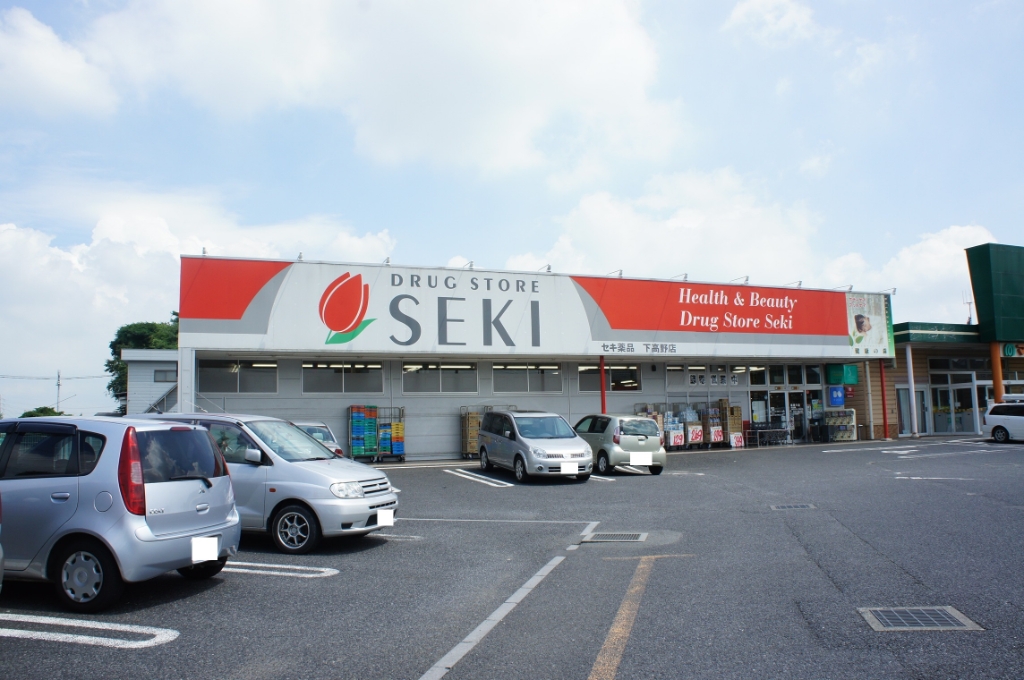 ドラックストア　ドラッグストアセキ　下高野店（ドラッグストア）まで748m