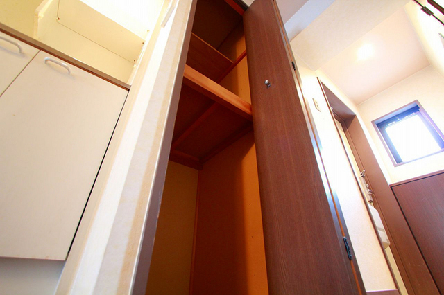 収納　収納もバッチリです。