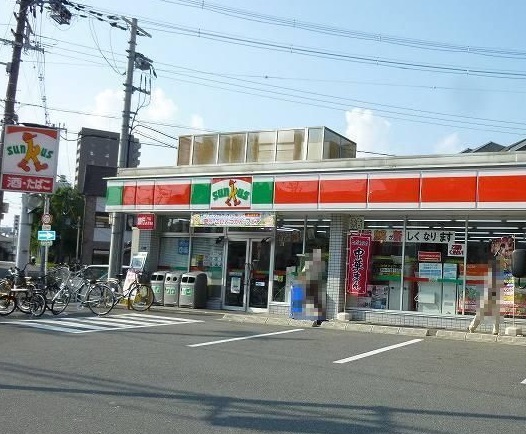 コンビニ　サンクス新喜多東店（コンビニ）まで674m