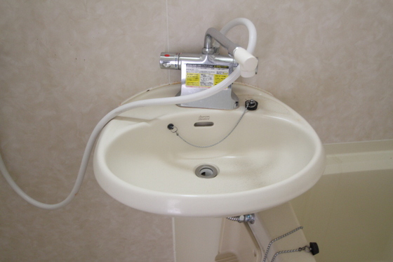 洗面設備　他号室のお写真です