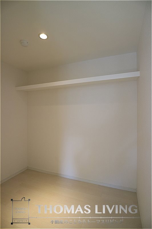 収納　大容量のウォークインクローゼット。荷物が多い方も安心。