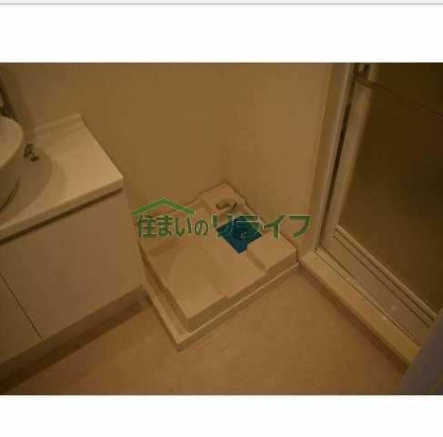 洗面設備　室内洗濯機置場