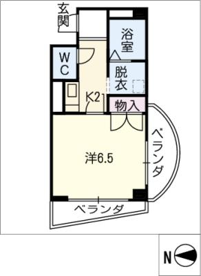 コンフォートの間取り写真