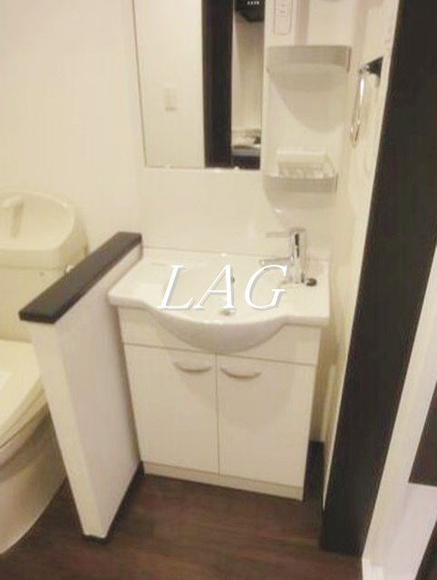 洗面設備　洗面台です。