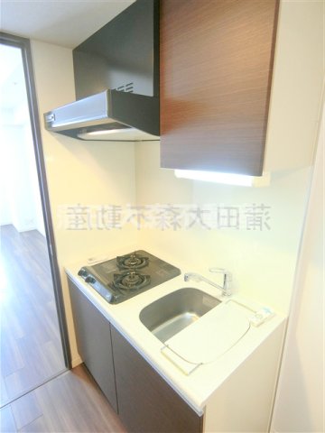 キッチン　2口ガスシステムキッチン