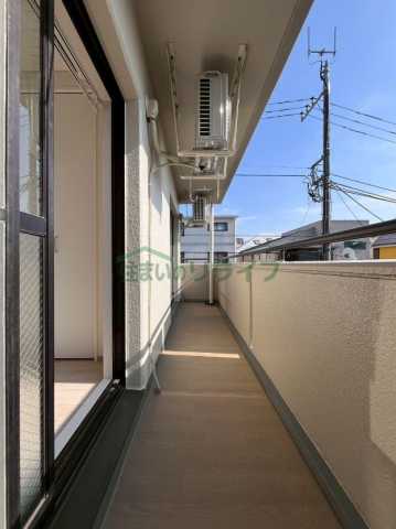 バルコニー　※参考写真です。同じ間取りの別部屋になります。