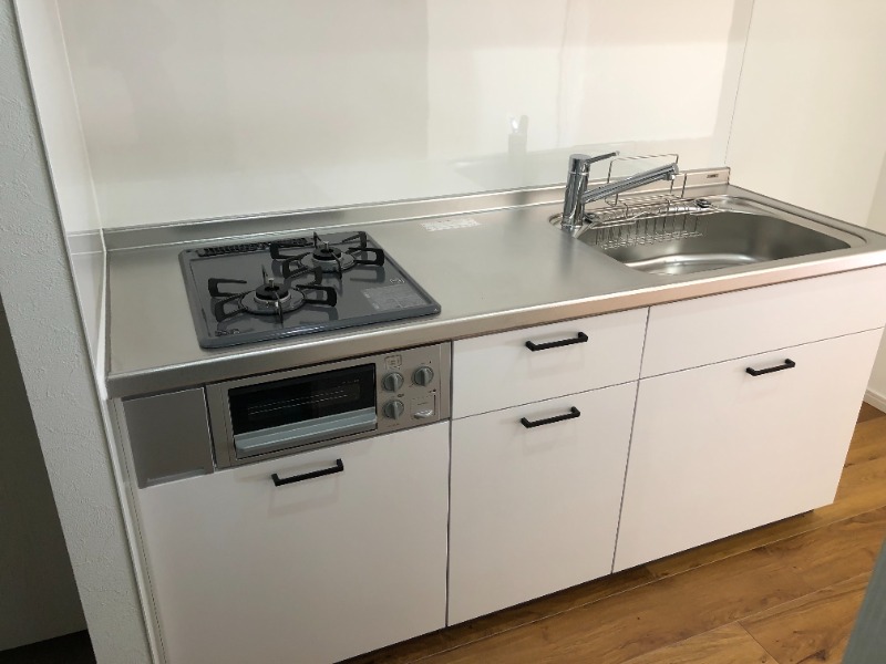 キッチン　２口ガスコンロ