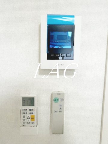 セキュリティ　モニター付きインターホンです。