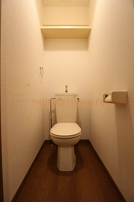 トイレ　トイレの中も広く使えます