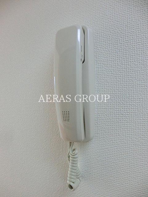 セキュリティ　インターフォンです