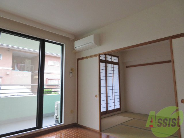 その他設備　エアコンが設置してありますので、寒暖対策もばっちり。