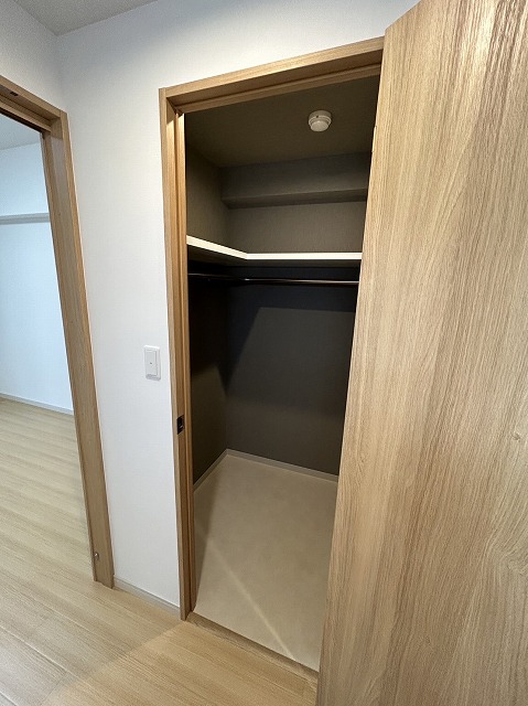 収納　大容量ウォークインクロゼット♪