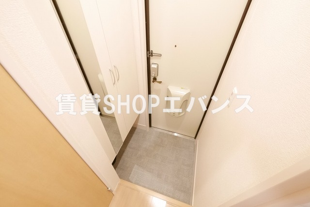 玄関　ゆったりとした玄関です