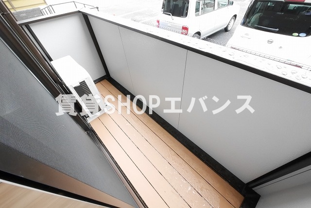 バルコニー　落ち着いた時間を過ごせるバルコニーです