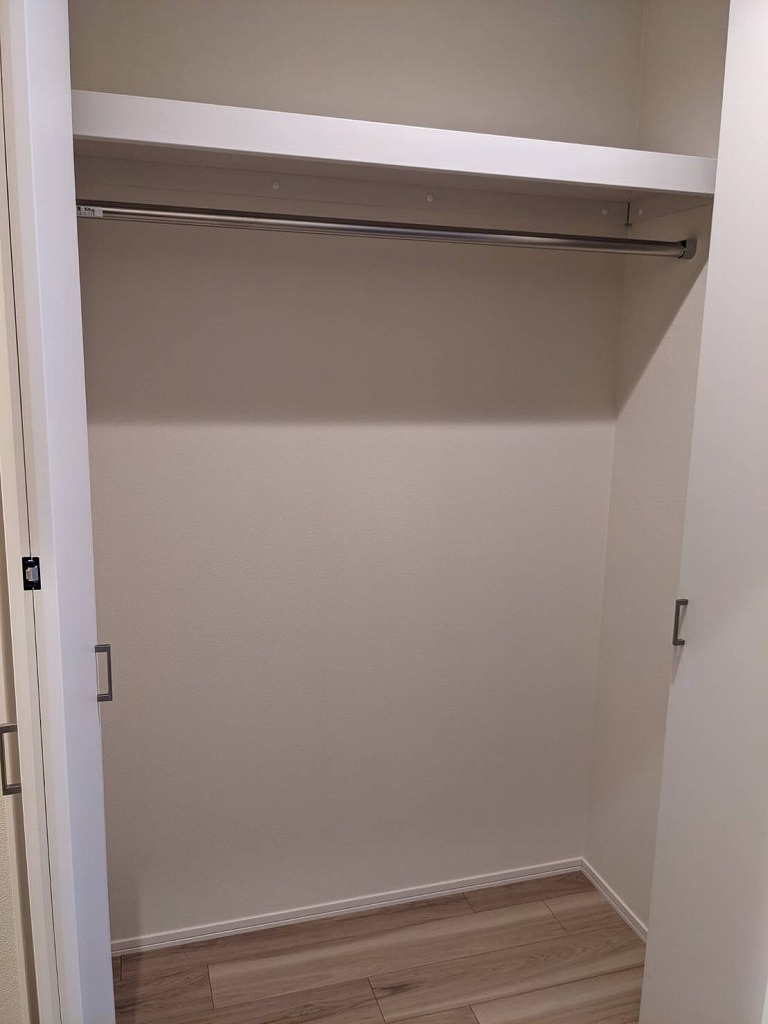 収納　大容量のクローゼット