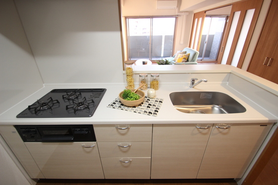 キッチン　※モデルルームの写真です。