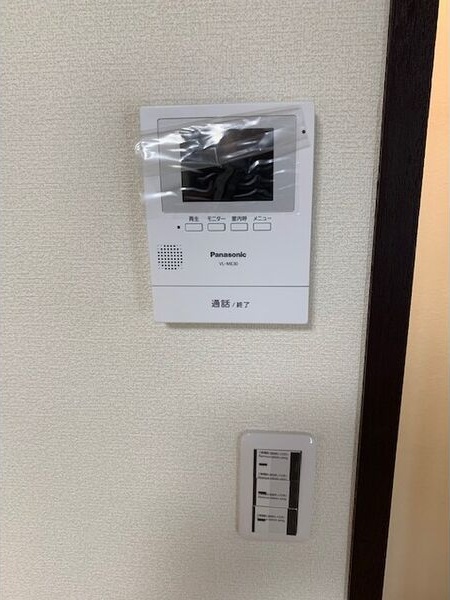 セキュリティ　TVモニターホンでお客様のお顔も見えて安心です！