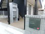 エントランス　ダイヤルメールBOX付　エントランス