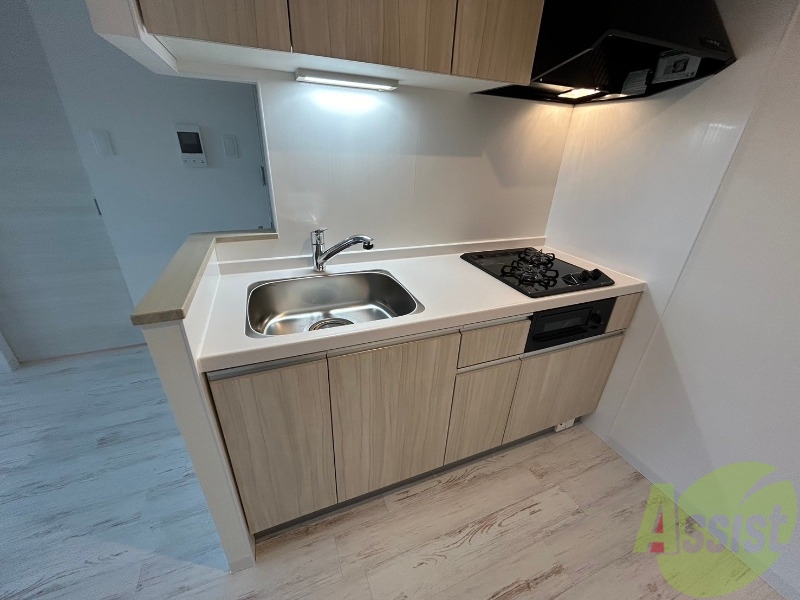 キッチン　システムキッチンなので、すぐお料理に使えます！