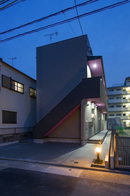 建物外観　外観　デザイナーズ　光インターネット無料