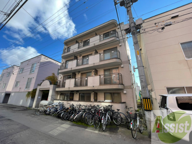 建物外観　札幌市中央区南８条西「ロイヤルステージ」
