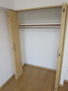 収納　クローゼット完備。
