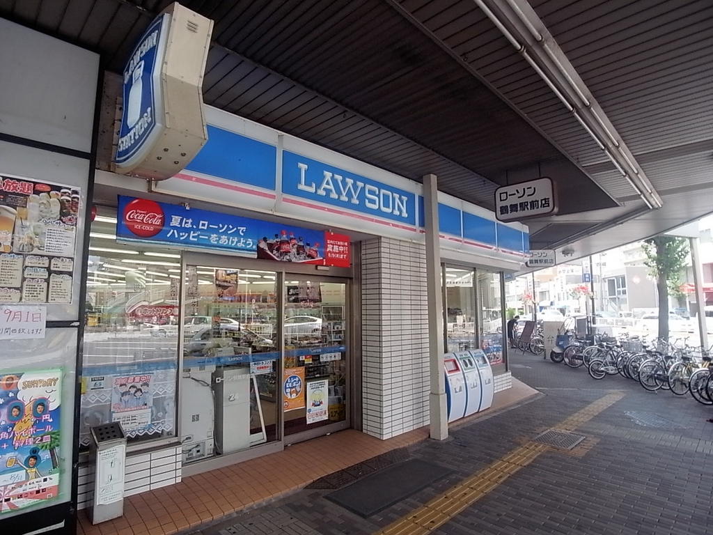 コンビニ　ローソン 鶴舞駅前店 (コンビニ)（コンビニ）まで197m