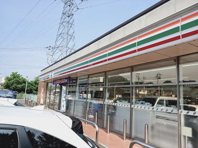 コンビニ　セブンイレブン多賀城浮島店（コンビニ）まで500m