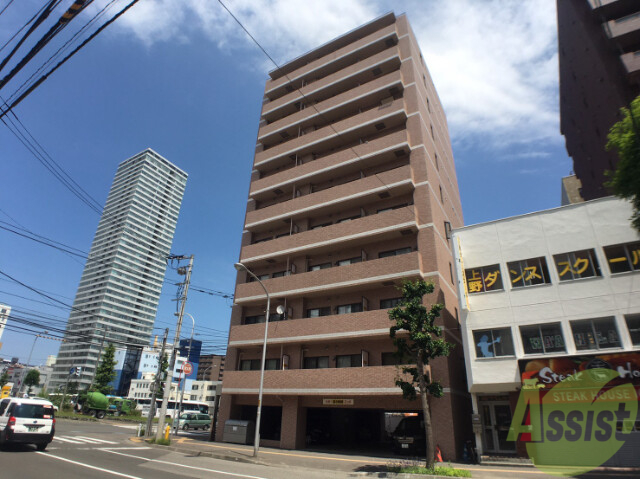 建物外観　札幌市中央区南１条東「パークヒルズＯＭ中央１２」
