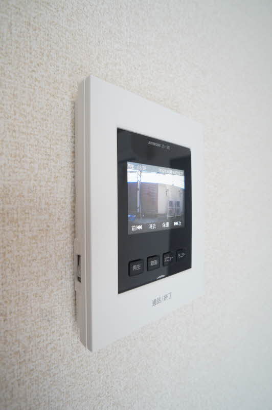 セキュリティ　録画機能付きモニターホン