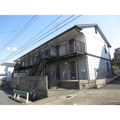 建物外観　2駅利用可能です。