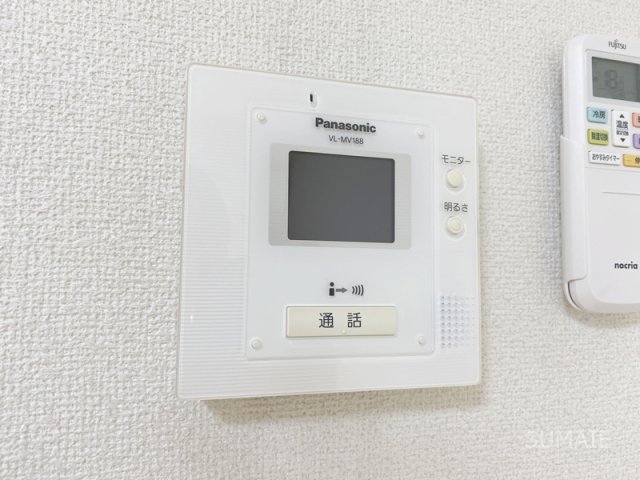セキュリティ　安心のモニター付きインターホン！