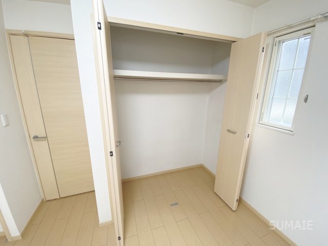 収納　クローゼット！