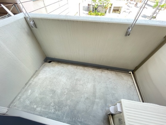 バルコニー　※別部屋の写真です