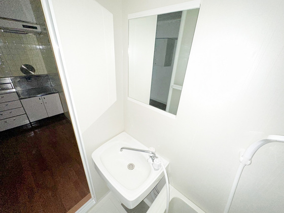 洗面設備　※別号室の写真です