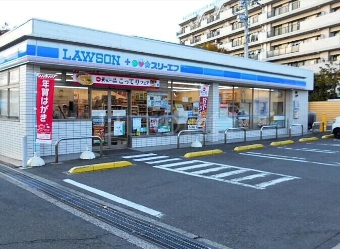コンビニ　ローソン・スリーエフ川崎南部市場前店（コンビニ）まで466m