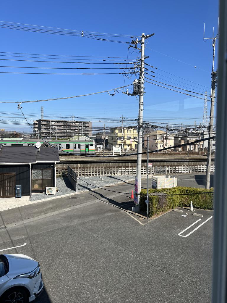 眺望　窓から見える駅徒歩1分の好立地